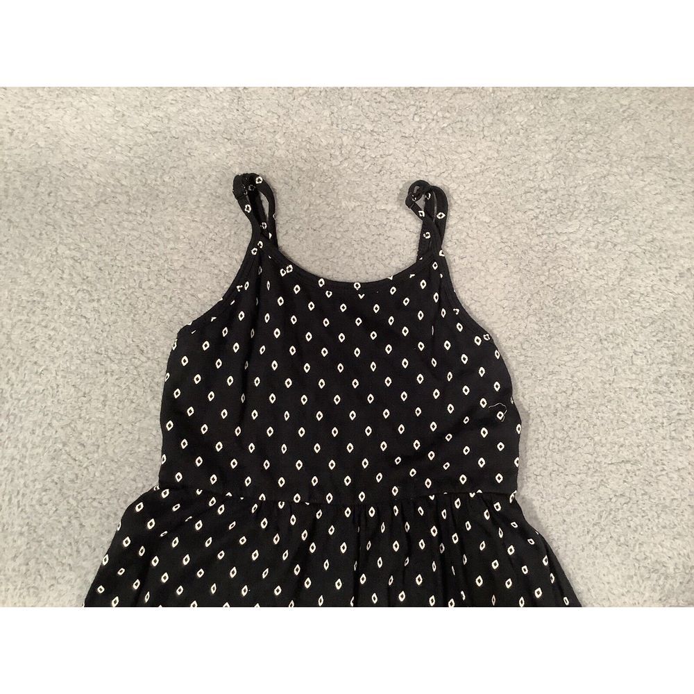 Old Navy Girls Black Spaghetti Adjustable Strap Elastic Waist Dress Size 8‎ - Picture 2 of 10